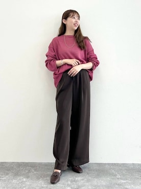 momo🍑さん（レディース・157cm）の春コーディネート