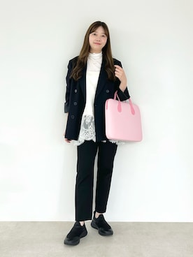 「防水」｜momo🍑さん（レディース・157cm）の春コーディネート