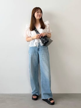 momo🍑さん（レディース・157cm）の夏コーディネート
