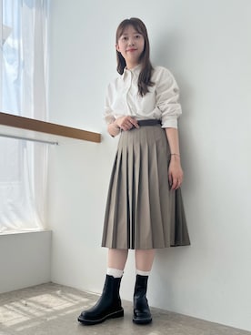 momo🍑さん（レディース・157cm）の秋コーディネート