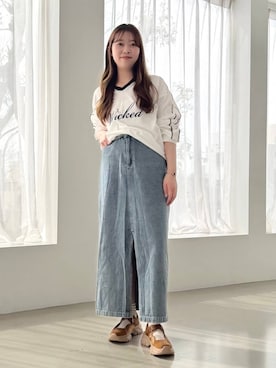 momo🍑さん(レディース・157cm)の春コーディネート