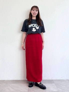 momo🍑さん（レディース・157cm）の春コーディネート