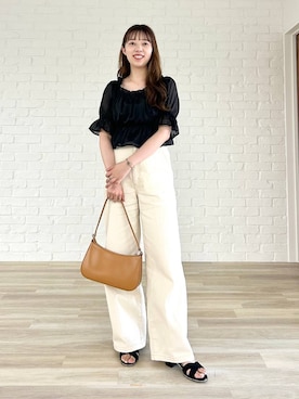 momo🍑さん（レディース・157cm）の夏コーディネート