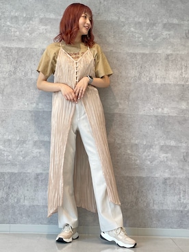 natukiさん（レディース・160cm）の夏コーディネート