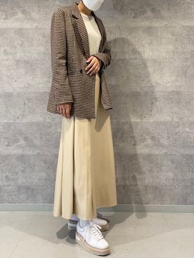 natukiさん（レディース・160cm）の冬コーディネート