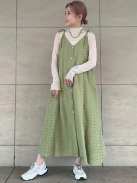 natukiさん（レディース・160cm）の夏コーディネート