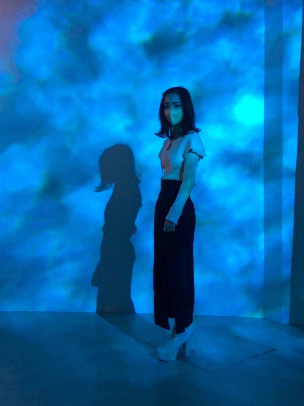 「休日コーデ、Chico」｜「chico_のアイテム（ニット/セーター、ホワイト系）」を使った、jiaさん（レディース・160cm）の冬コーディネートの1枚目の写真