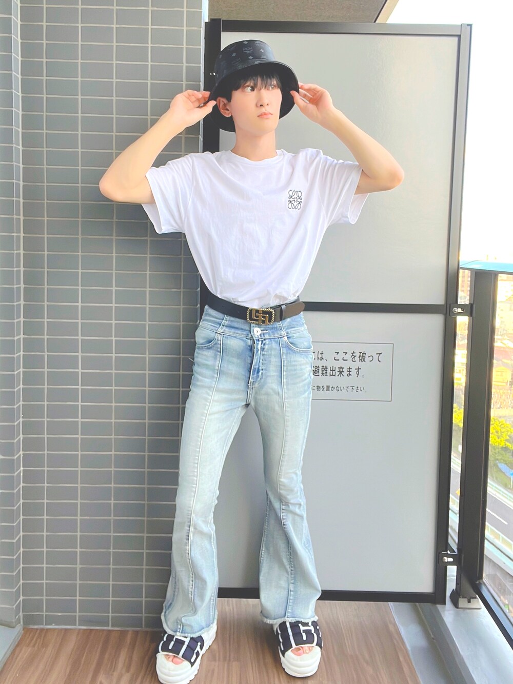 ????｜LOEWEのTシャツ/カットソーを使ったコーディネート - WEAR