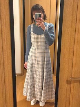 chupecoさん（骨格ウェーブ・レディース・148cm）の春コーディネート