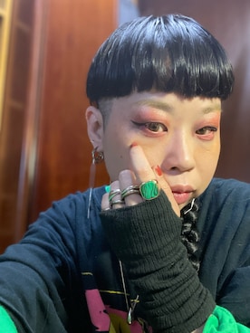 「WYTHE（ワイス）のアイテム」を使った、nekonekomaiさん（レディース・156cm）の秋コーディネート