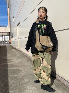 「Java（ジャバ）のアイテム」を使った、nekonekomaiさん（レディース・156cm）の秋コーディネート