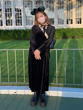 「AMAIL（アマイル）のアイテム」を使った、tomokaさん（レディース・153cm）の秋コーディネート