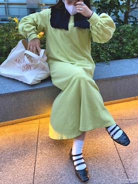 「SPINNS（スピンズ）のアイテム」を使った、tomokaさん（レディース・153cm）の春コーディネート