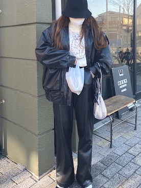 tomokaさん（レディース・153cm）の春コーディネート