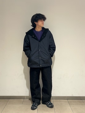 「URBAN RESEARCH（アーバンリサーチ）のアイテム（デニムパンツ）」を使った、Ryoさん（メンズ・170cm）の秋コーディネート