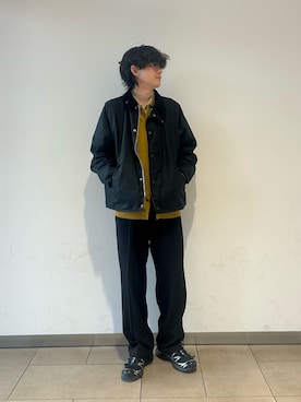 「FORK&SPOON（フォークアンドスプーン）のアイテム」を使った、Ryoさん（メンズ・170cm）の冬コーディネート