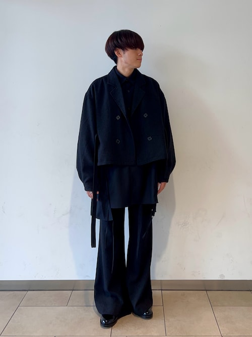 セール】『わたべ×SOP』『セットアップ対応』ツイードワイドフレア