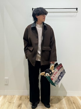 「アイテム（雑貨/ホビー）」を使った、Ryoさん（メンズ・170cm）の冬コーディネート