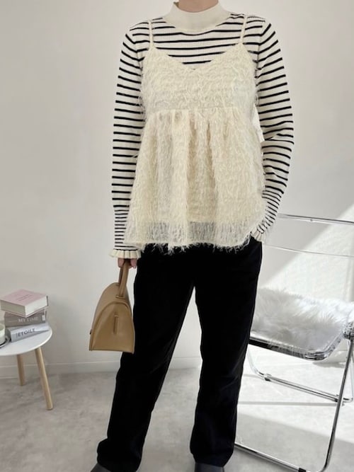 セール】フェザーキャミビスチェ/AC3319（キャミソール）｜acro