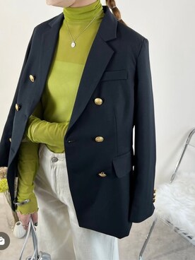 「acro（アクロ）のアイテム」を使った、acroさん（レディース・163cm）の春コーディネート