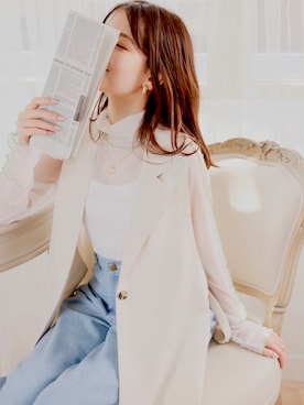 「acro（アクロ）のアイテム（パンツ）」を使った、acroさん（レディース・163cm）の冬コーディネート