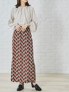 「acro（アクロ）のアイテム」を使った、acroさん（レディース・163cm）の冬コーディネート