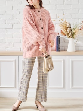 「ファッションの力を信じよう」｜acroさん（レディース・163cm）の冬コーディネート