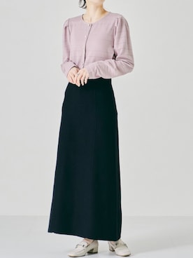 「acro（アクロ）のアイテム」を使った、acroさん（レディース・163cm）の春コーディネート