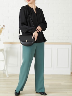 「入園式」｜acroさん（レディース・163cm）の冬コーディネート