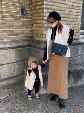 「acro（アクロ）のアイテム」を使った、acroさん（レディース・163cm）の秋コーディネート