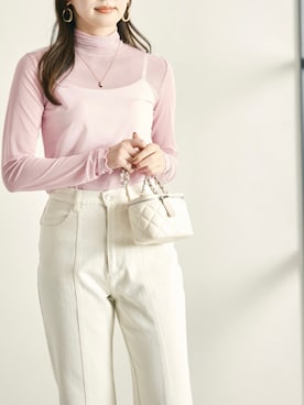 「acro（アクロ）のアイテム」を使った、acroさん（レディース・163cm）の春コーディネート