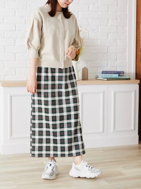 「acro（アクロ）のアイテム」を使った、acroさん（レディース・163cm）の春コーディネート