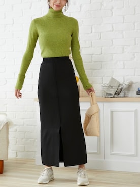 「acro（アクロ）のアイテム」を使った、acroさん（レディース・163cm）の秋コーディネート