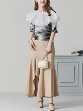 「acro（アクロ）のアイテム」を使った、acroさん（レディース・163cm）の春コーディネート