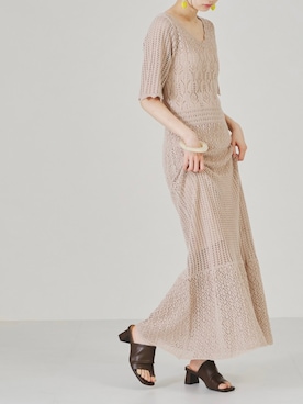 「acro（アクロ）のアイテム」を使った、acroさん（レディース・163cm）の冬コーディネート