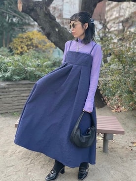 「acro（アクロ）のアイテム」を使った、acroさん（レディース・163cm）の冬コーディネート