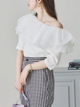 「acro（アクロ）のアイテム」を使った、acroさん（レディース・163cm）の夏コーディネート