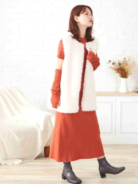 「きれいめコーディネート」｜acroさん（レディース・163cm）の秋コーディネート