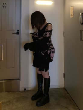 「NOMANUAL（NOMANUAL）のアイテム」を使った、容易い御用さん（レディース・159cm）の秋コーディネート