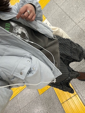 「Kastane（カスタネ）のアイテム（ダウンジャケット/コート）」を使った、yamchaさん（レディース・164cm）の冬コーディネート