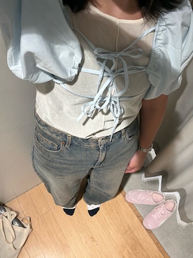 「アイテム（レッグウェア）」を使った、yamchaさん（レディース・164cm）の秋コーディネート
