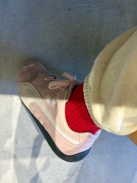 「PUMA（プーマ）のPUMA プーマ ユニセックス SPEEDCAT OG / スピードキャット OG スニーカー（スニーカー）」を使った、yamchaさん（レディース・164cm）の秋コーディネート