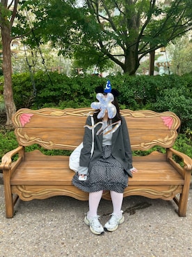 「GU（ジーユー）のアイテム（テーラードジャケット）」を使った、yamchaさん（レディース・164cm）の春コーディネート