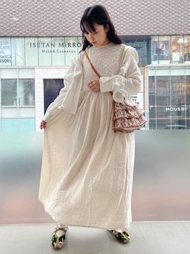 「アイテム（その他シューズ）」を使った、ayakaさん（レディース・156cm）の夏コーディネート