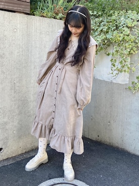 ayakaさん（レディース・156cm）の冬コーディネート