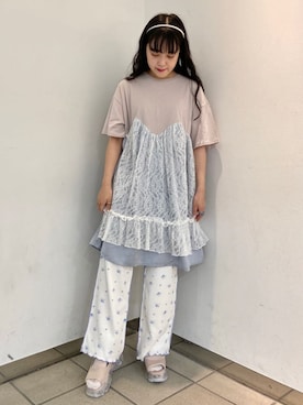 ayakaさん（レディース・156cm）の夏コーディネート