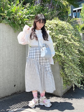 ayakaさん（レディース・156cm）の夏コーディネート