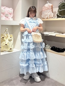 新品 merry jenny メリージェニー フリルティアードワンピース ブルー フリルティアードワンピース｜メリージェニー（merry jenny）公式通販