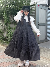 rumpleティアードキャミワンピース｜メリージェニー（merry jenny