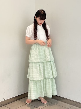 ayakaさん（レディース・156cm）の夏コーディネート